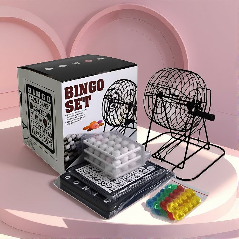 Party Games For Large Groups - 스틸 빙고 게임 케이지 세트, 빙고