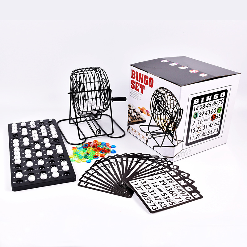 Party Games For Large Groups - 빙고 복권 기계 스틸 빙고 게임
