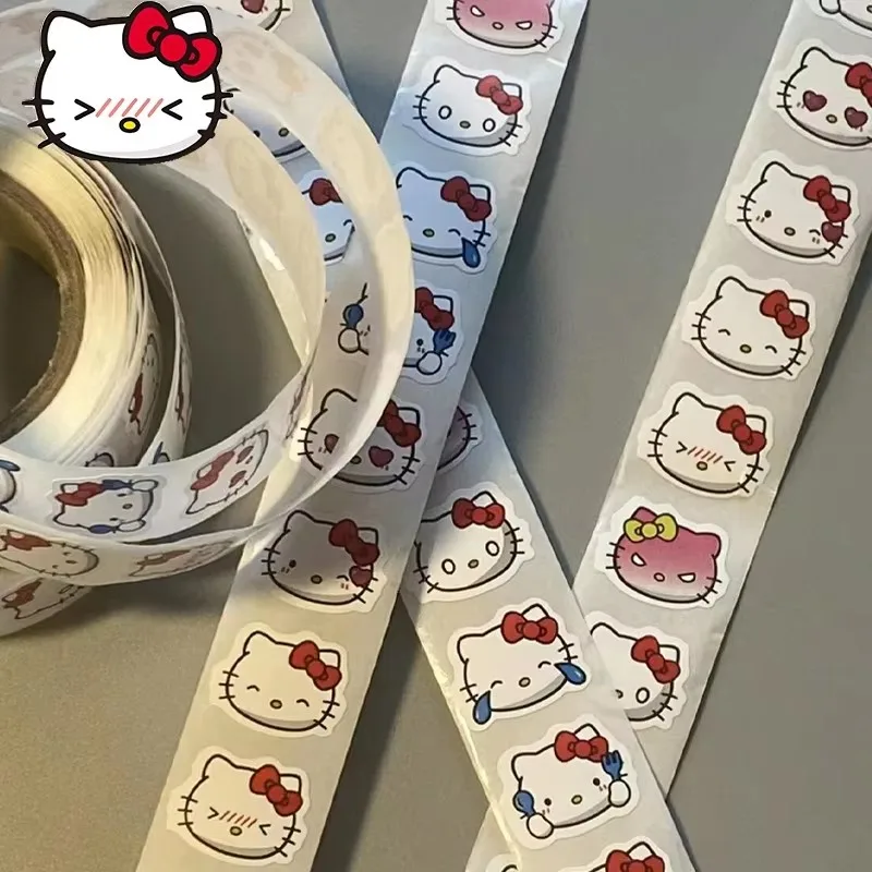 Party Games Baby Shower - 500pcs 헬로 키티 귀여운 스티커 만화