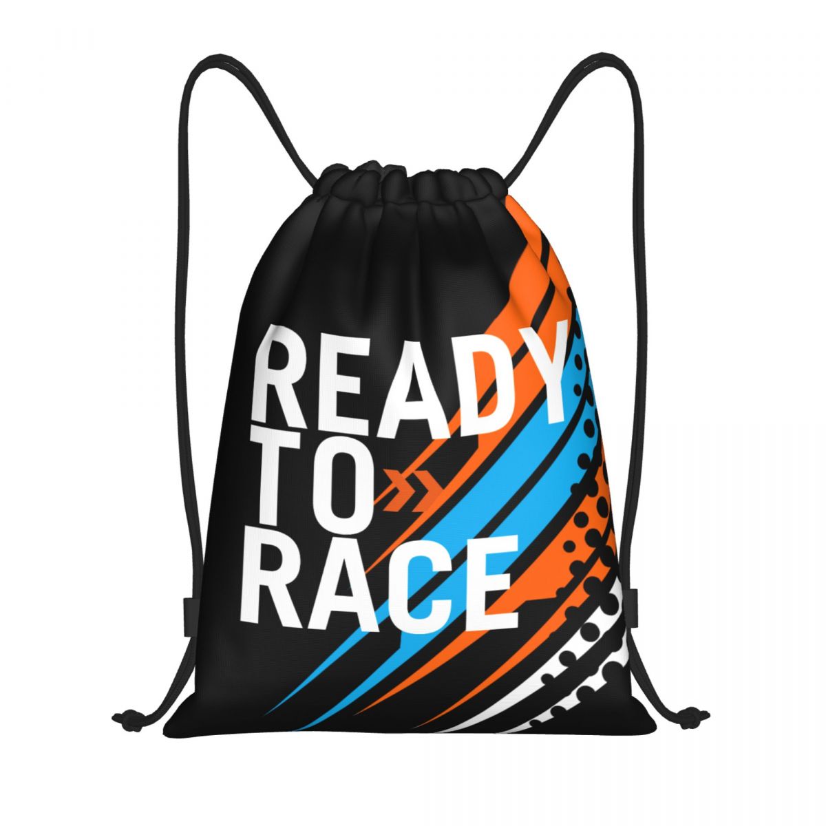 Sack Race Bag - 여성용 경량 레이싱 복조리 백팩 가방,