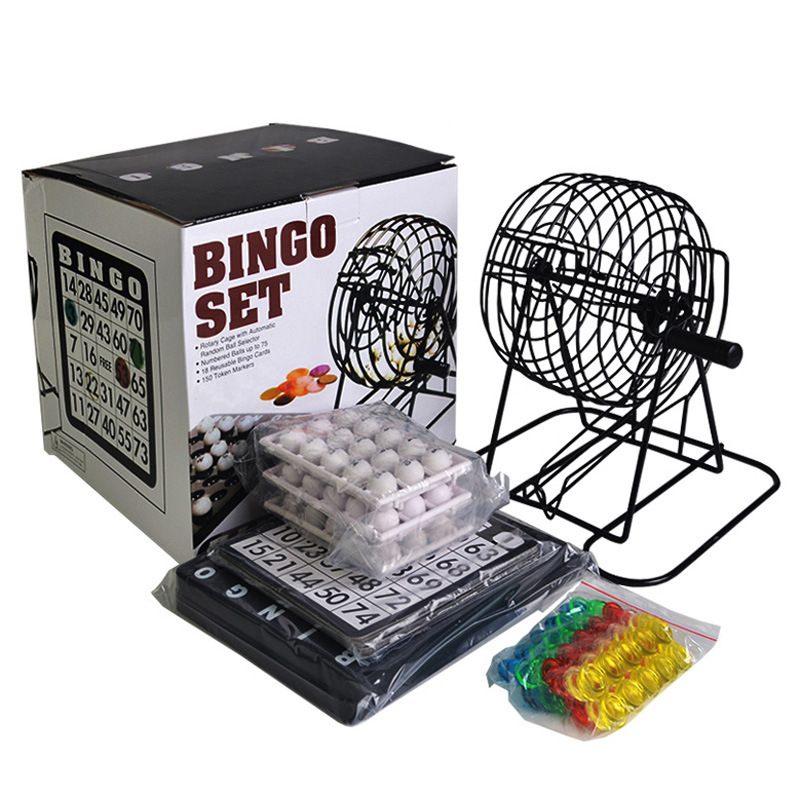 빙고 복권 기계 강철 빙고 게임 케이지 세트 성인 가족 - Party Games For Large Groups 리뷰 및 가격