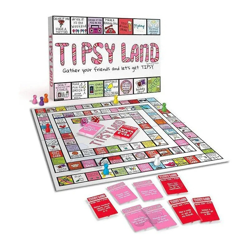 팁시랜드 파티 보드게임, 재미있는 음주 게임, 선물 아 - Party Games Graduation Ideas 리뷰 및 가격