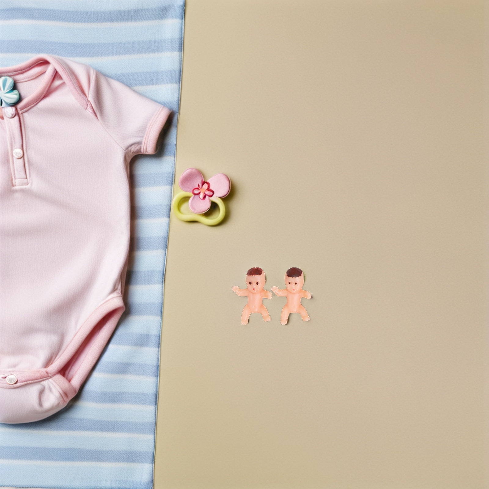 150개입, 아기 샤워 파티 용품, 미니 플라스틱 아기 - Party Games Baby Shower 리뷰 및 가격