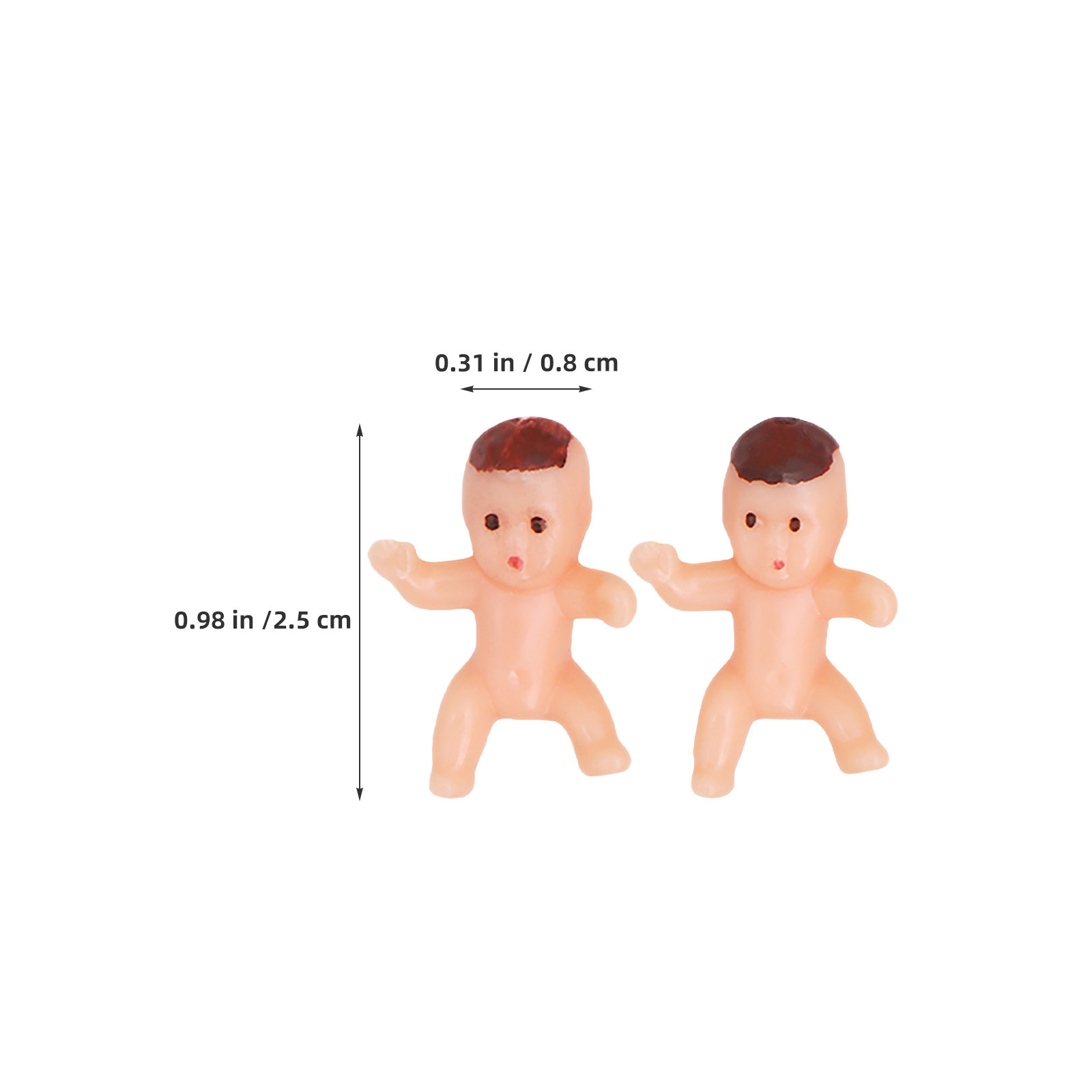150개입, 아기 샤워 파티 용품, 미니 플라스틱 아기 - Party Games Baby Shower 리뷰 및 가격