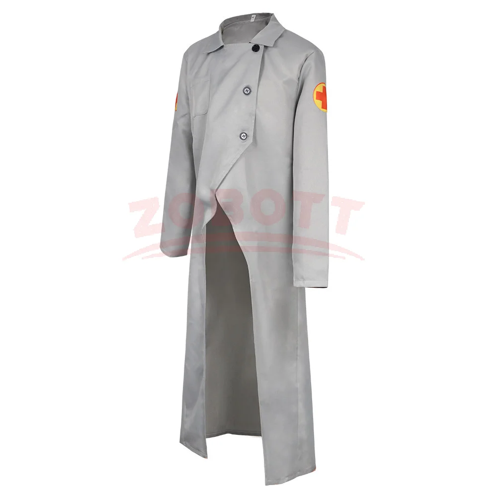 TF2 메딕 루드비히 박사 코스프레 유니폼 레드 블루  - Party Games Lab 리뷰 및 가격