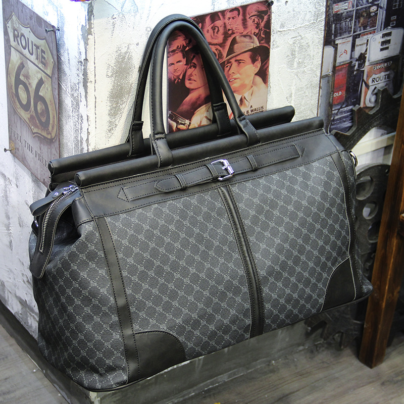 패션 격자 무늬 여행 가방 남자 핸드백 대용량 탑 핸들 - Sack Race Bag 리뷰 및 가격