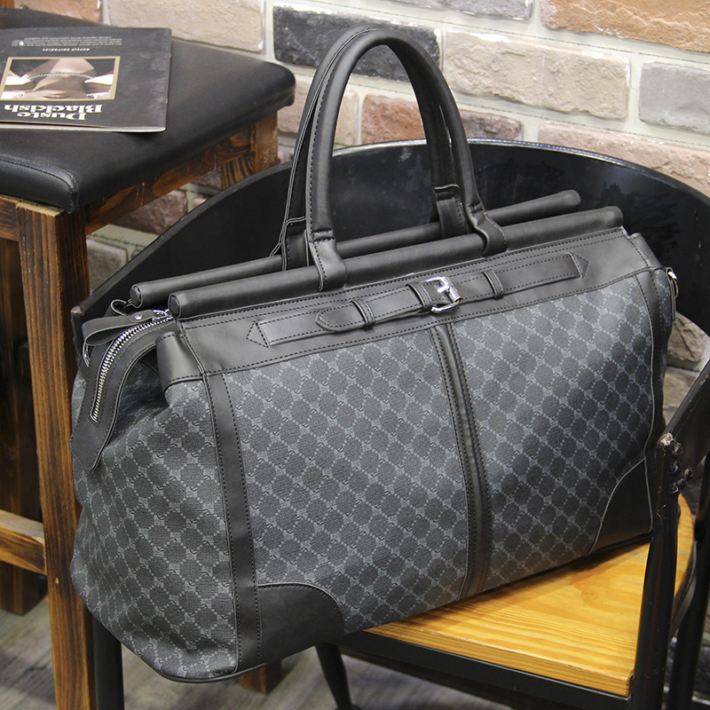 패션 격자 무늬 여행 가방 남자 핸드백 대용량 탑 핸들 - Sack Race Bag 리뷰 및 가격