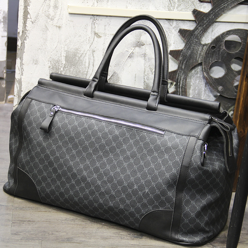 패션 격자 무늬 여행 가방 남자 핸드백 대용량 탑 핸들 - Sack Race Bag 리뷰 및 가격