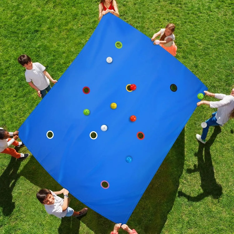 1PC 팀 빌딩 협동 홀 타프 게임 어린이 성인 학교  - Party Games Kids Outdoor 리뷰 및 가격