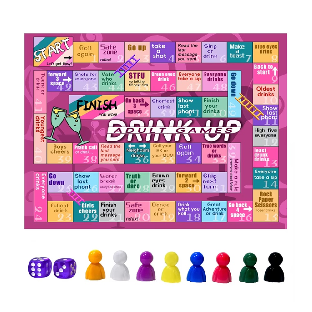 새로운 커플 체스판 성인 파티 음주 게임 보드, 보드  - Party Games Graduation Ideas 리뷰 및 가격