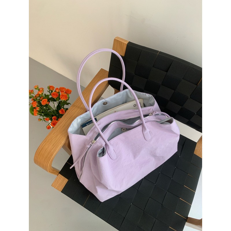 미니멀리스트 대용량 토트백, 남녀공용 다용도 나일론 컴 - Sack Race Bag 리뷰 및 가격