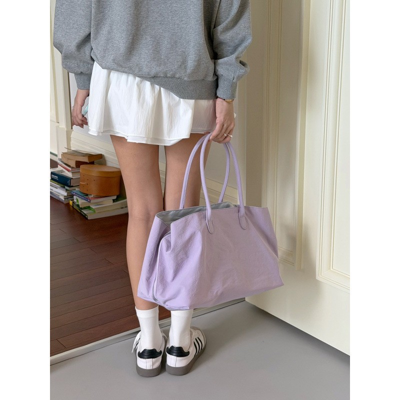 미니멀리스트 대용량 토트백, 남녀공용 다용도 나일론 컴 - Sack Race Bag 리뷰 및 가격