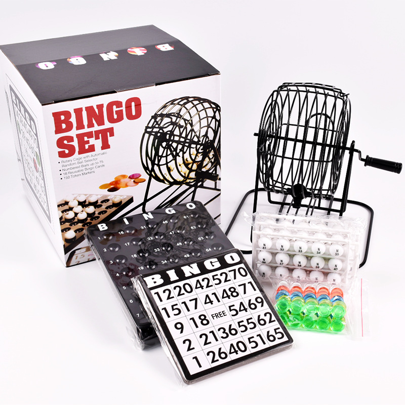 빙고 복권 기계 스틸 빙고 게임 케이지 세트 성인 가족 - Party Games For Large Groups 리뷰 및 가격