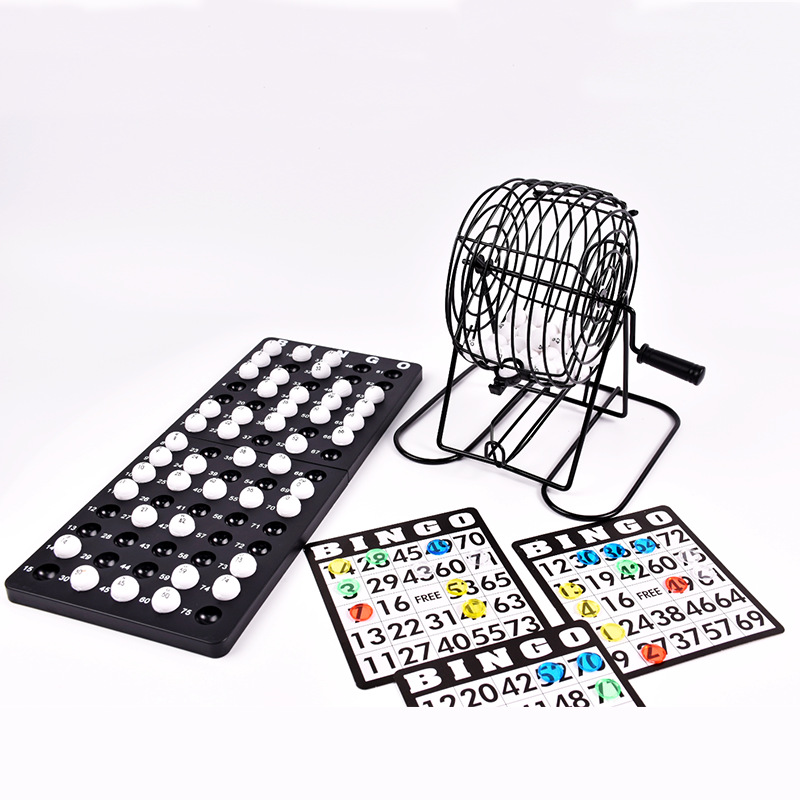 빙고 복권 기계 스틸 빙고 게임 케이지 세트 성인 가족 - Party Games For Large Groups 리뷰 및 가격
