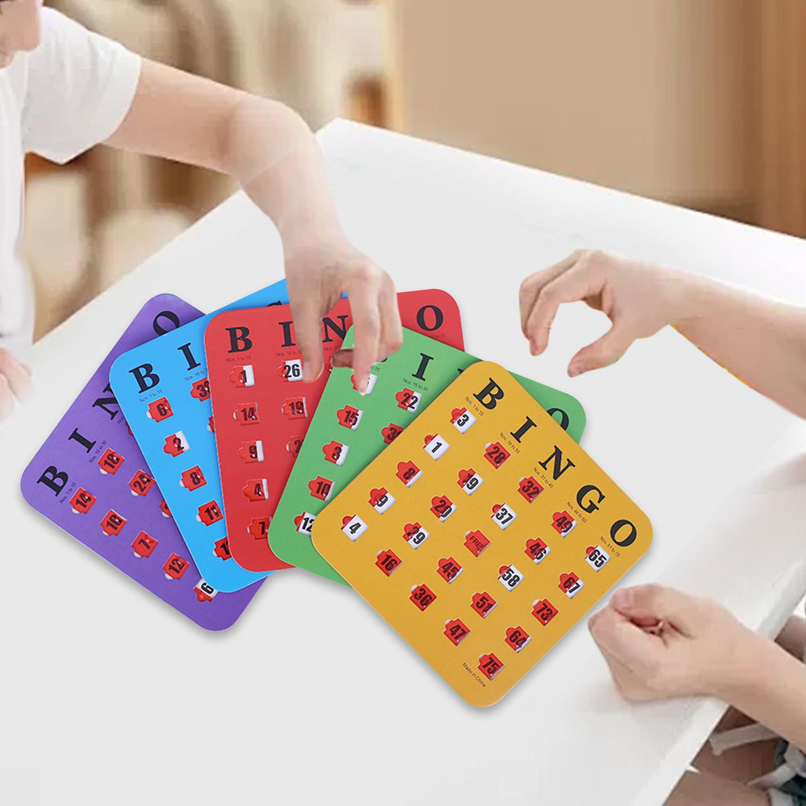 5개 대형 인쇄 빙고 카드보드, 읽기 쉬운 파티 게임, - Party Games For Large Groups 리뷰 및 가격